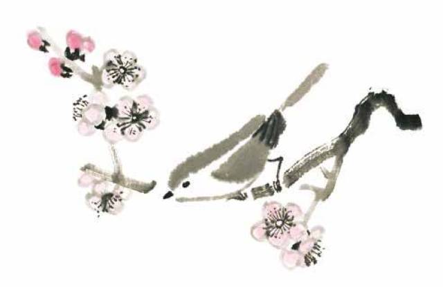 今日小雪 | 彩墨二十四节气,绘制氤氲的古典时光