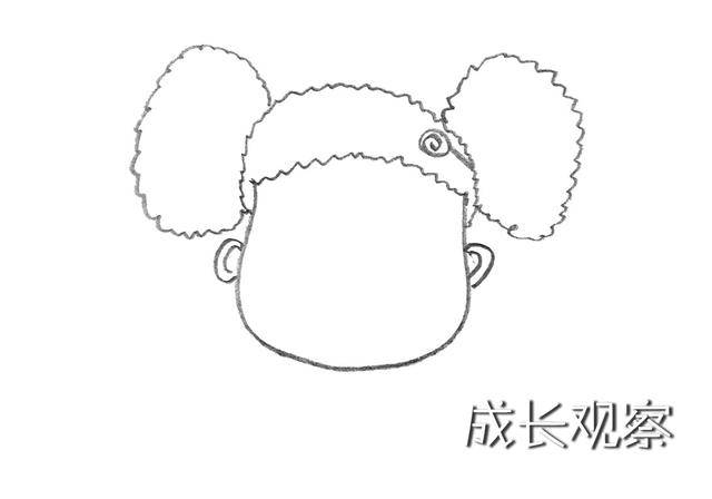 《棉花糖和云朵妈妈》之云朵妈妈的小棉袄——棉花糖简笔画来了