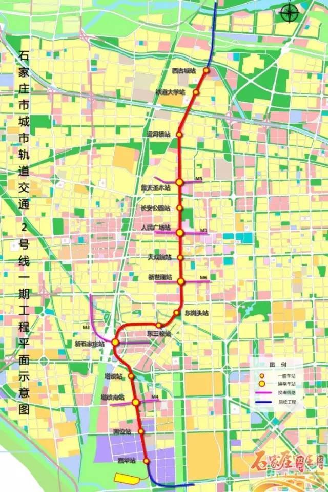 石家庄市政府决定将 贯穿市区和正定新区的城市快速路 ——新城大道