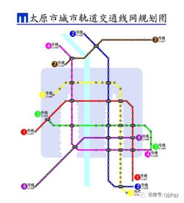 要知道,按照太原地铁线的远景规划来看,太原可是要布局8条地铁线的!