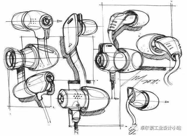 考研专题收集丨电子产品设计手绘灵感图