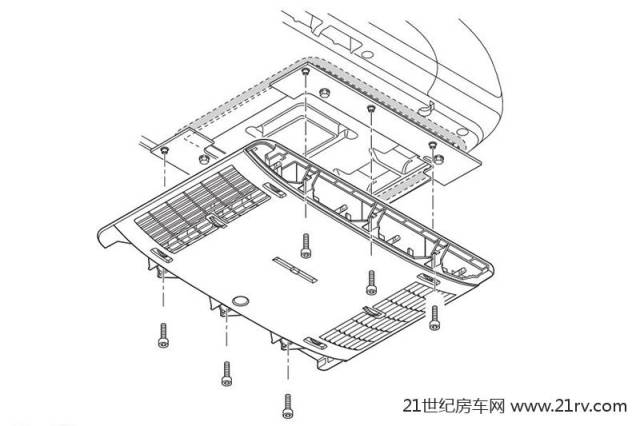 一般来说顶置空调设计有导水槽,从室外压缩机排出的冷凝水不会渗入到