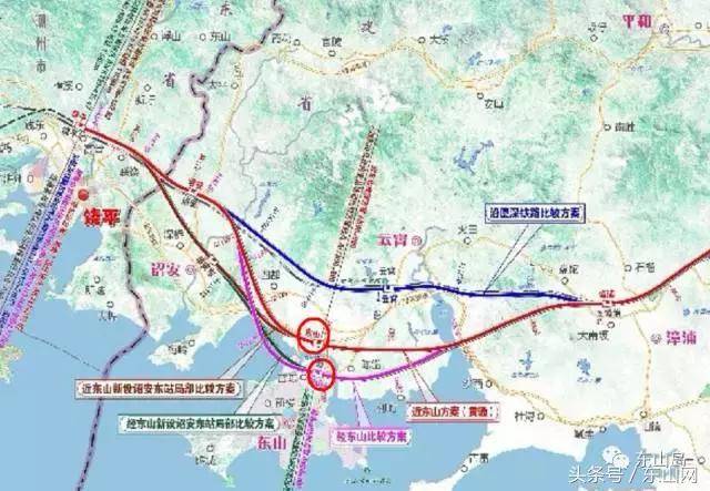 高铁东山站!福建省中长期铁路网最新规划来了!