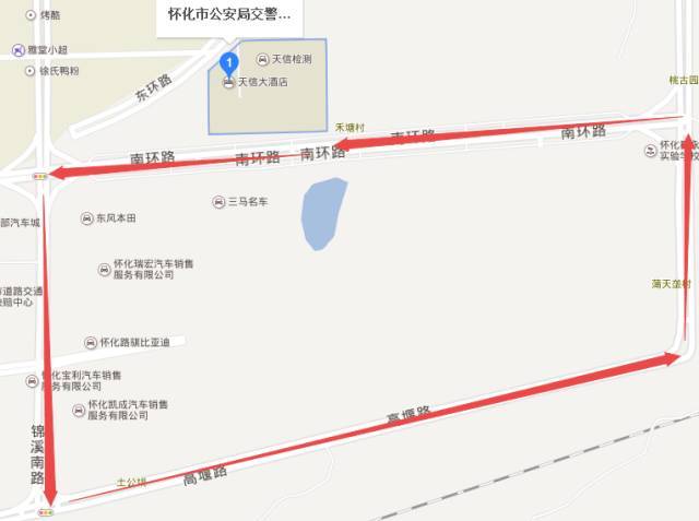 注意啦!怀化科目三考试下周启用新线路