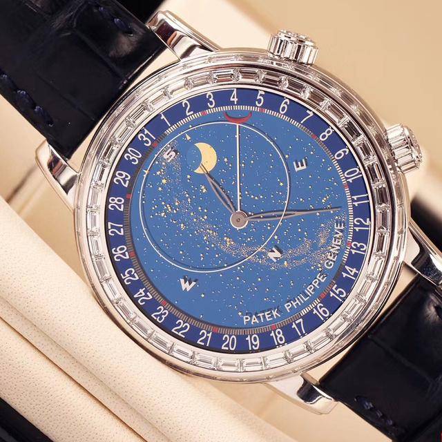 已停产 百达翡丽patek philippe 6103g白金腕表评测