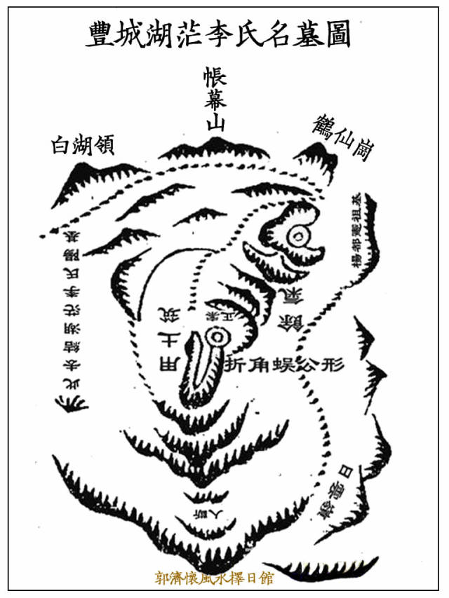 郭济怀说风水:七十二葬法之"横葬"(客鸟衔柴)