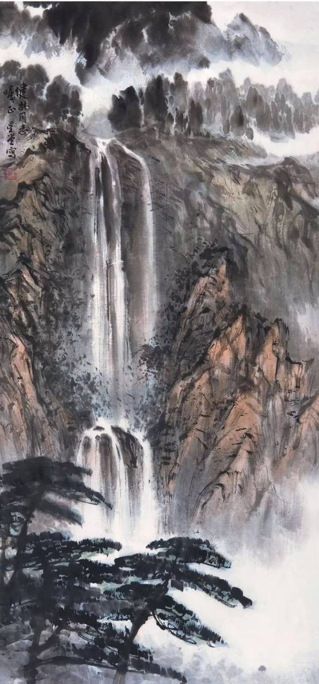 卢星堂|搜尽奇峰打腹稿(彩墨山水画100幅)