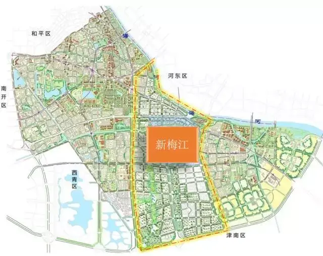 天津的新梅江会不会成为下一个上海静安