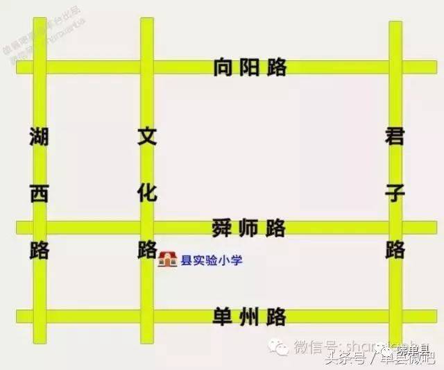 单县学区房划分图文详解恁孩子9年童年将在这里度过