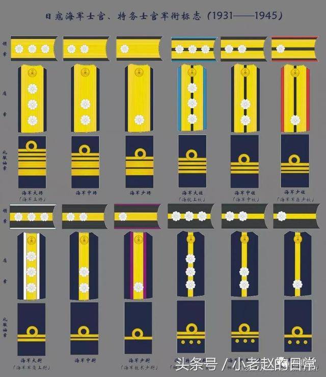 二战各国军衔纵览:日本,英国,波兰,法国,看了长见识