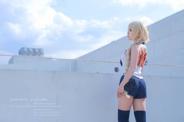 制服贞德 不一样的风采 fate cosplay