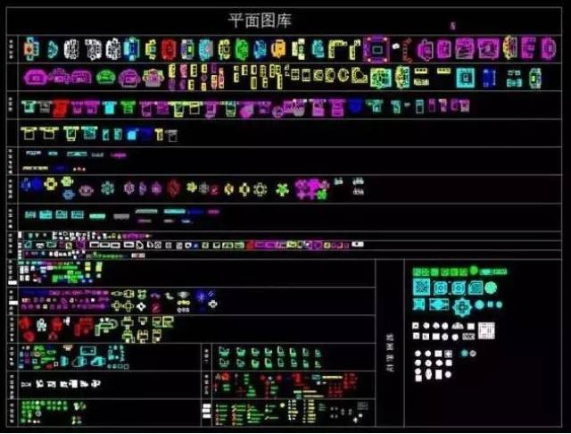 cad图库大全 各种图库,一点即用 最强图库大全 从室内到室外,模块