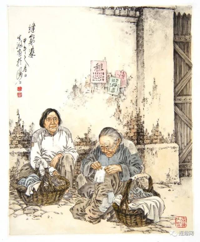 著名连环画家范生福和他笔下的《画说老上海》和连环画《卖饼》