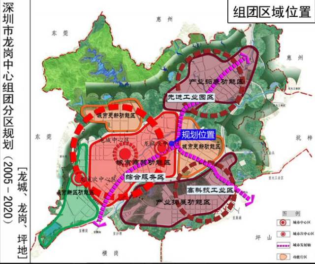 『关于龙岗区龙岗街道老墟镇片区城市更新单元规划(草案)的公示 』