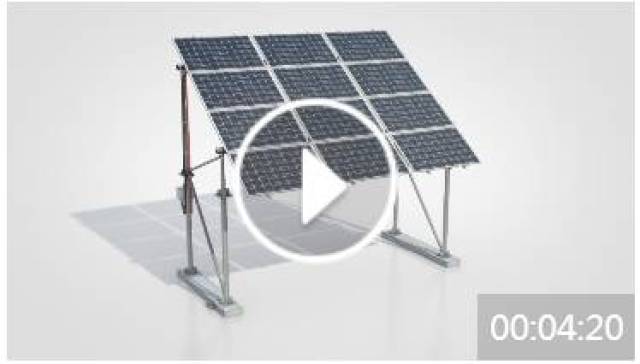 【发现新视界】太阳能光伏组件支架安装