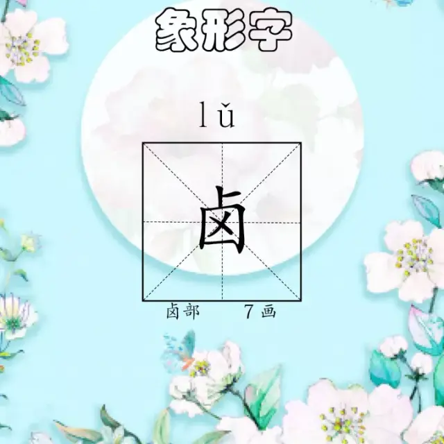 作文领航——每日一字《卤》·象形字