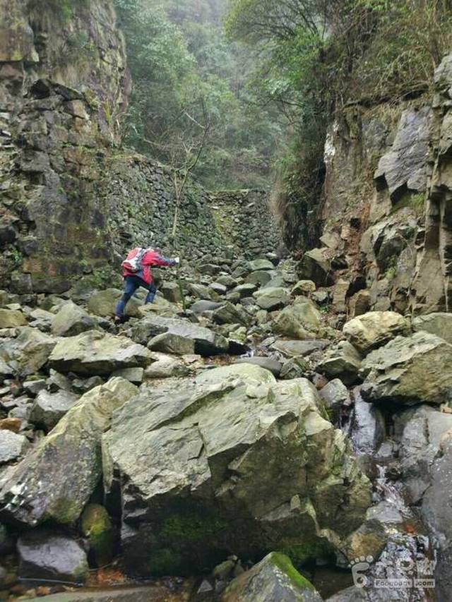 【去野户外】12月3日驴行四明山姜家山无人村