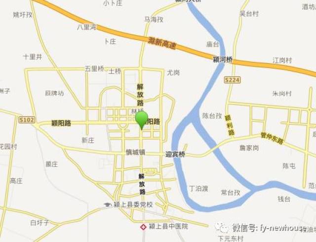 颍上县城北新区一71亩地块将被拍卖,其周边二手房价是这个数
