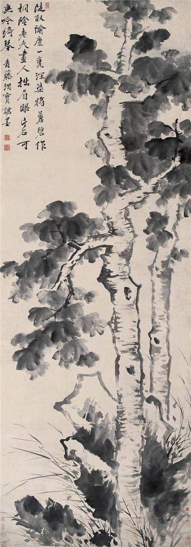 徐渭画驴,寥寥几笔,真是绝了