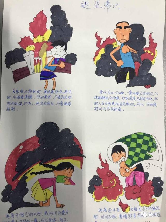 消防宣传月丨2017年鲁泰集团消防漫画评选结果