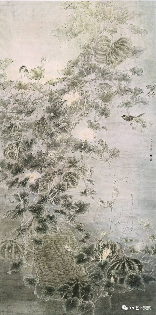 妙笔写心陈少珊师生工笔花鸟作品展12月1日15:30在珠江美术馆开幕