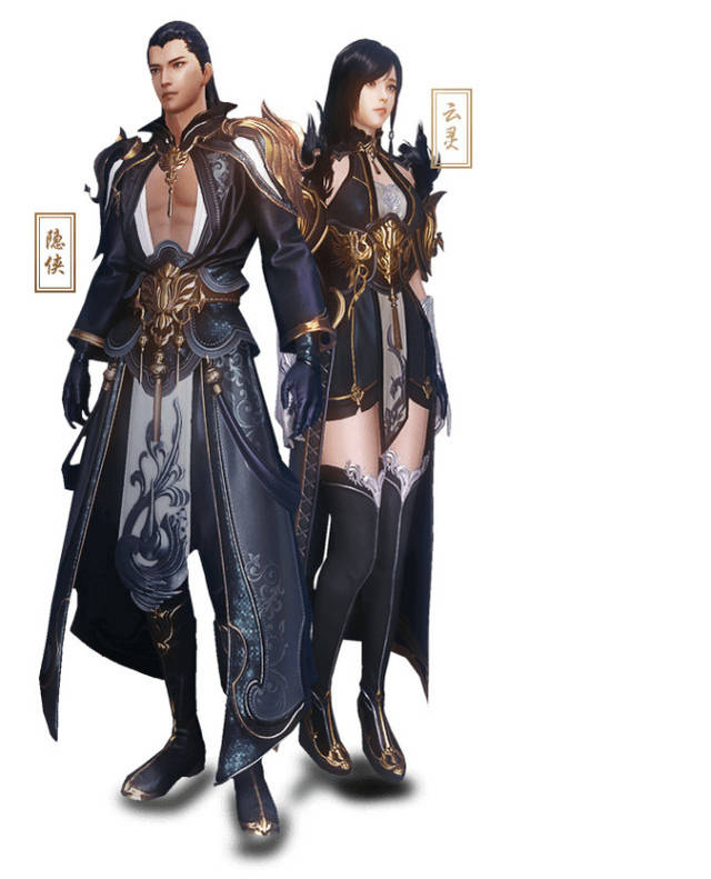除了技能和职业设定之外,云灵的建模与服装也超级好看,这也是众多女性