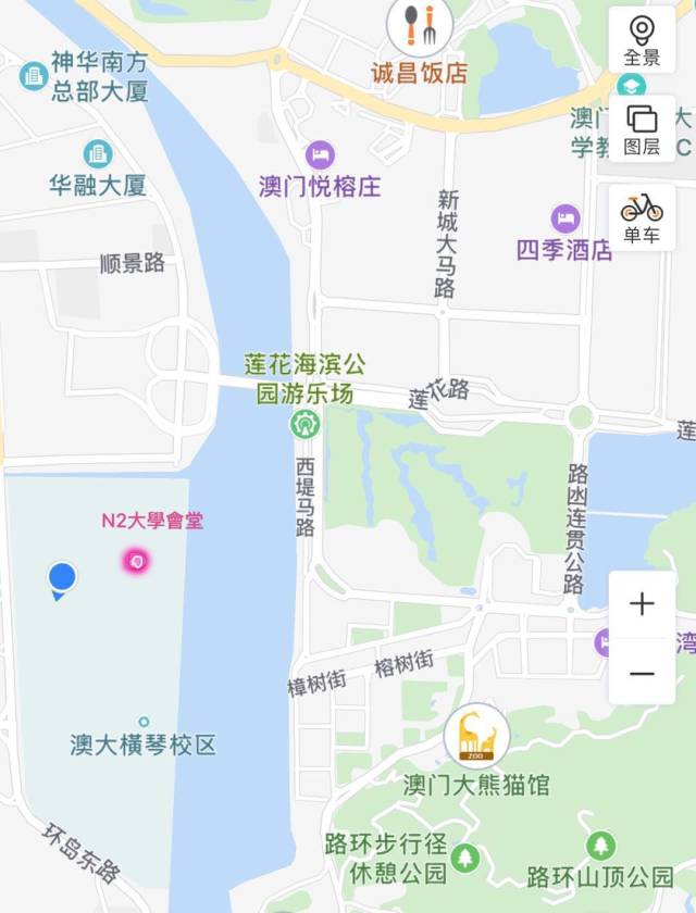 澳门氹仔大学大马路澳门大学(横琴校区)大学会堂n2 平台声明