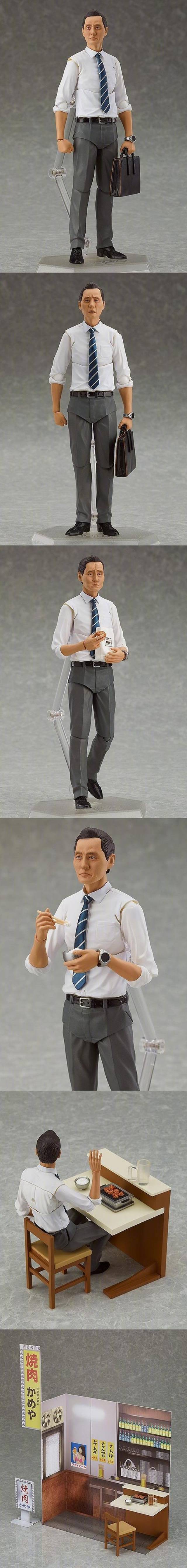 五郎!maxfactory 孤独的美食家 figma 井之头五郎 松重丰