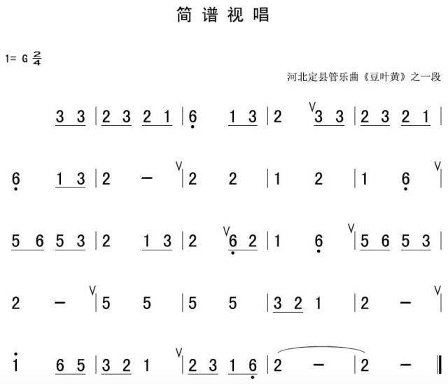 12月1日|每天一条简谱视唱(声乐爱好者专用)