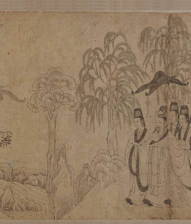 传神写照 正在阿堵——顾恺之以形写神的人物画欣赏