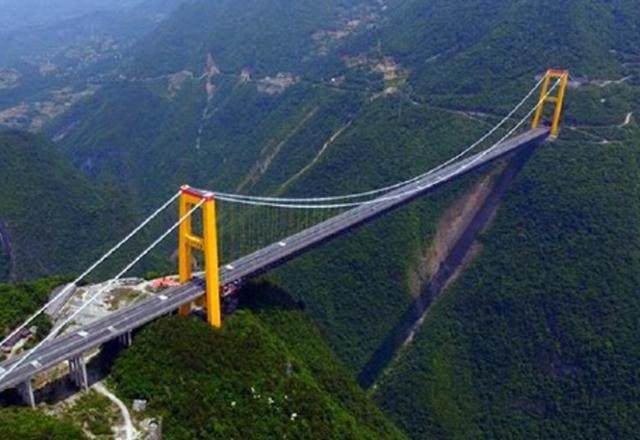 世界十大高桥,有八个在中国