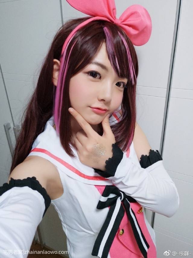 《桜群》超萌小美女cosplay d.va守望先锋小女警