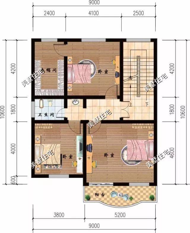 9x10.6米农村自建小别墅,我见过最奇怪外观设计,但是实用