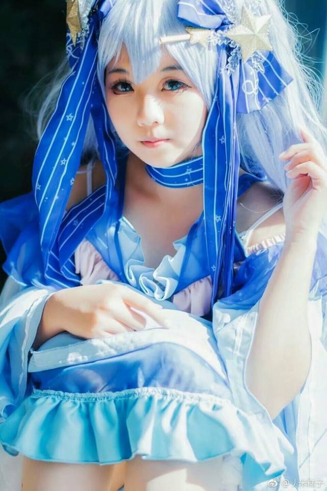 可爱萝莉 雪初音 场照 cosplay