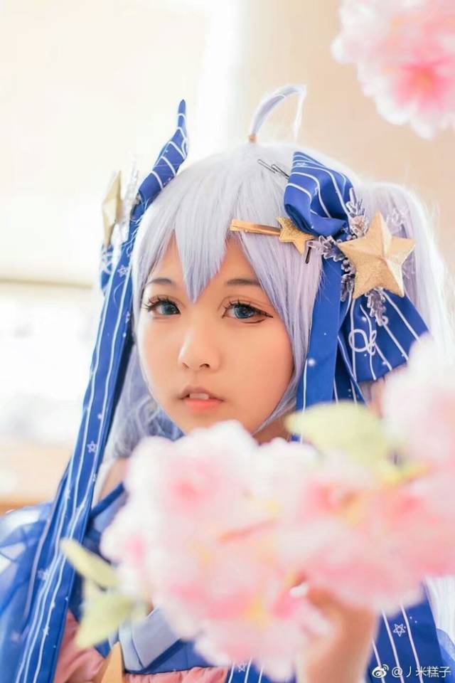 可爱萝莉 雪初音 场照 cosplay