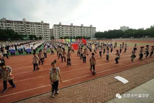 与健康结伴 与科艺同行 竹溪中学2017年体育艺术科技节启动暨第20