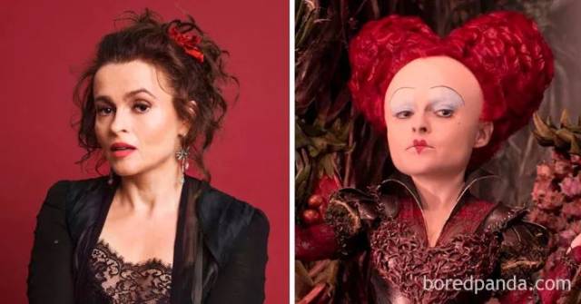 helena bonham carter vs 红皇后《爱丽丝梦游仙境2:镜中奇遇记)