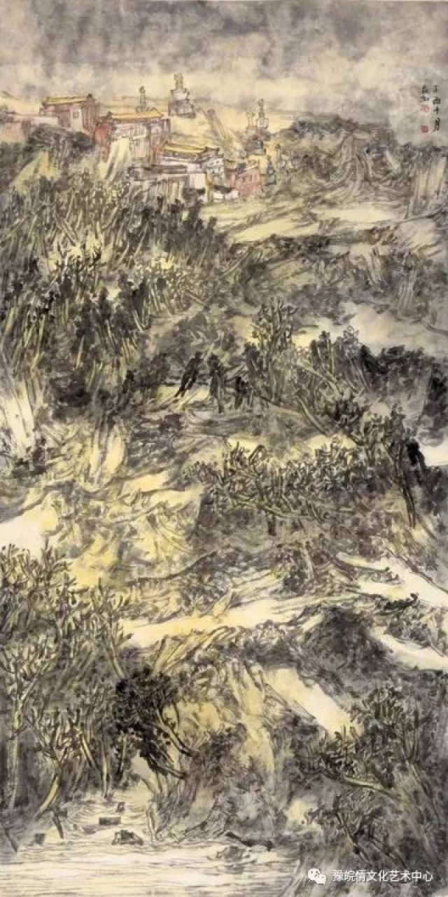 "笔墨中原"郑州市第二届山水画作品展将于今天在文博城美术馆开幕