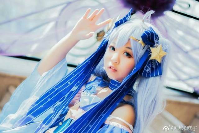 可爱萝莉 雪初音 场照 cosplay