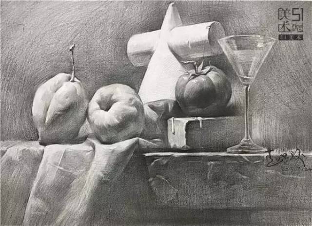 【投稿】联考前,素描静物这么画定能得高分/赵思骏