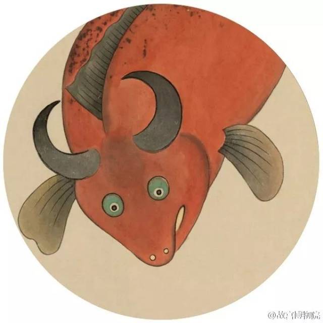 聂璜在《海错图》里画的"潜牛"