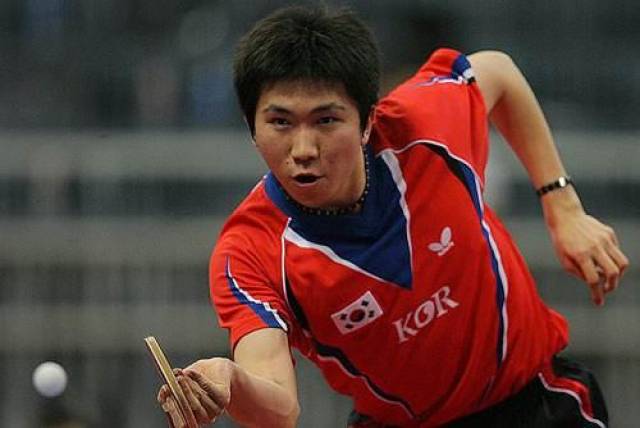 韩国泰森柳承敏,曾在奥运会赢过王皓,幼年学球于自家乒乓球馆!