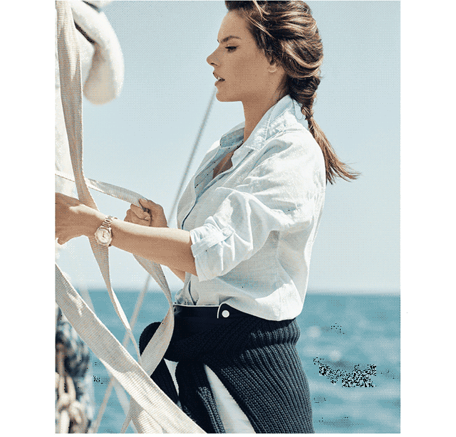 欧米茄携手维密超模alessandra ambrosio,共度秘密时光