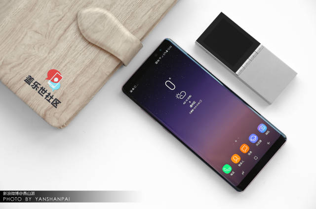 三星note8旷野灰版图赏,同为全面屏为何ta却是多人眼中的颜值王