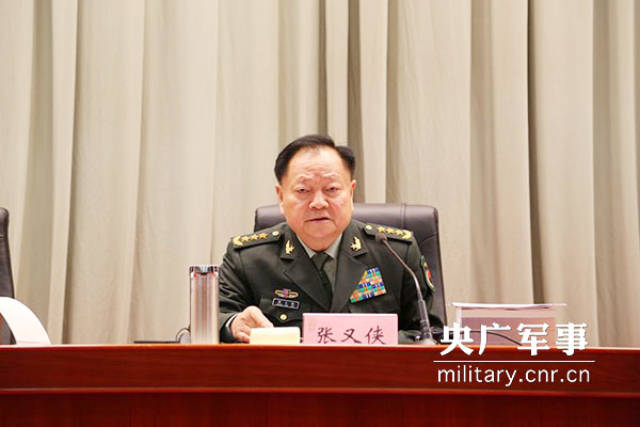 中共中央政治局委员,中央军委副主席张又侠 央广军事 资料图