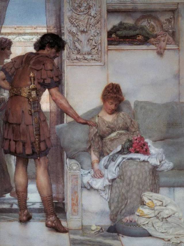 英国著名艺术家阿尔玛.塔德玛古典主义油画作品欣赏