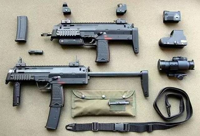 反恐利器:hk mp7冲锋枪