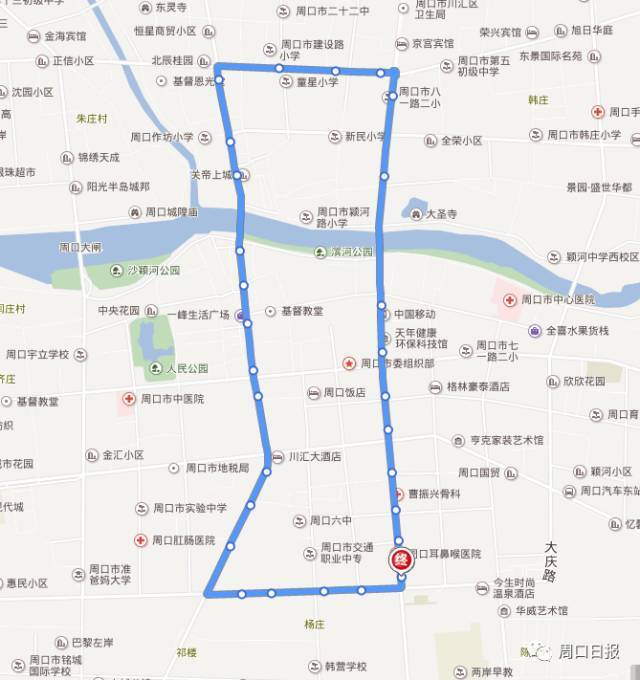 周口最全公交线路明细在这里