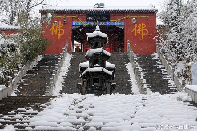 大雪节气,请看河南永城芒砀山曾经的雪景,有的景致很难再现