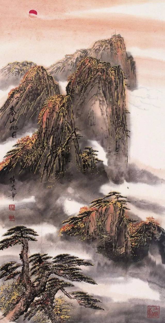 画坛大家|陈大章人物,花鸟,山水画合辑(110幅)